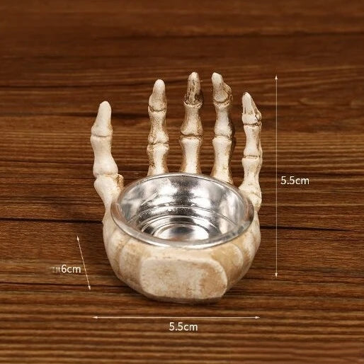 Skull Candleholder