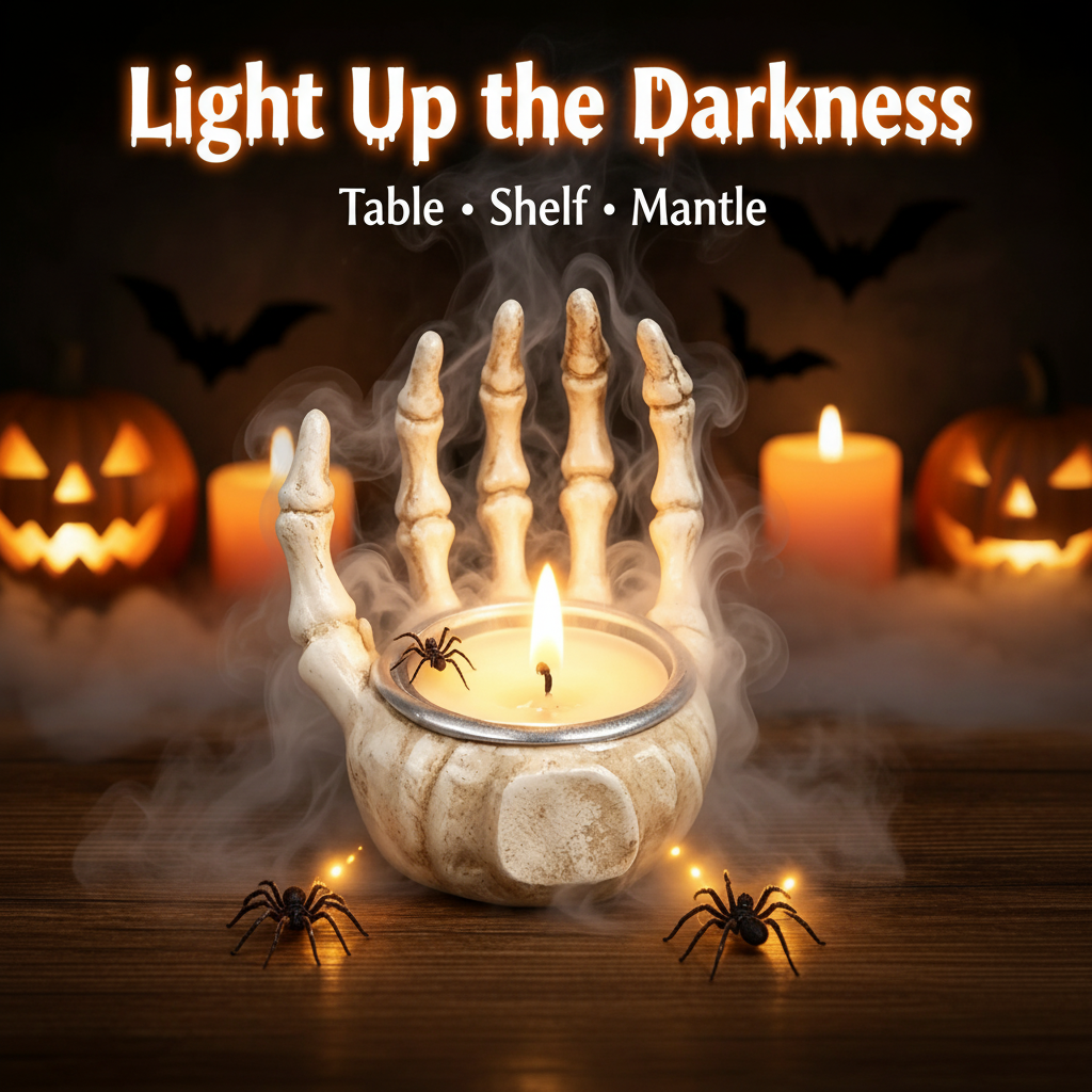 Skull Candleholder 1