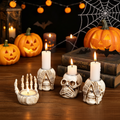 Skull Candleholder Set corregido
